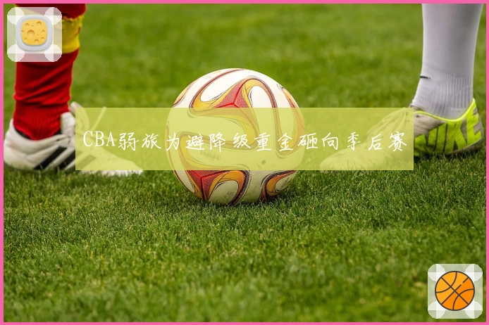 CBA弱旅为避降级重金砸向季后赛