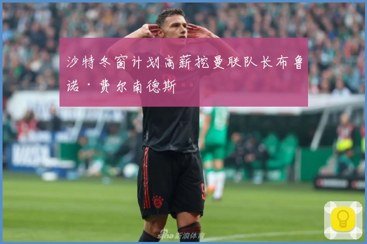沙特冬窗计划高薪挖曼联队长布鲁诺·费尔南德斯